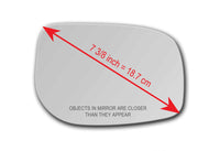 Replacement Mirror Glass for Toyota Yaris 2006 - 2011