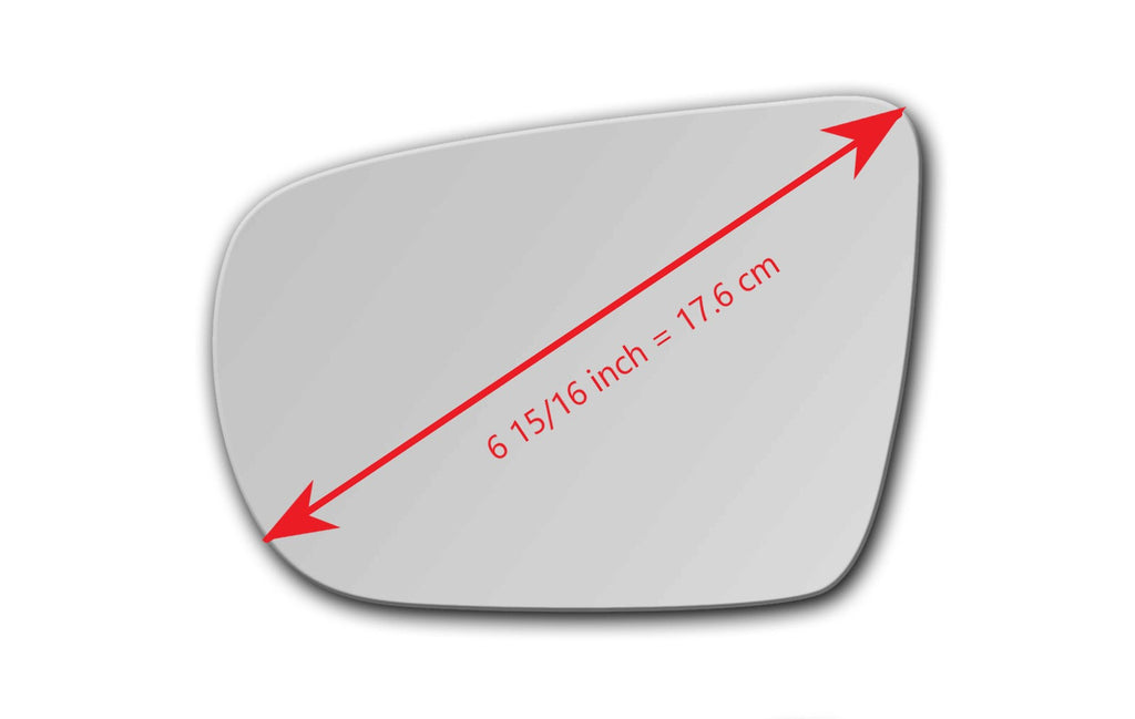 Replacement Mirror Glass for Subaru Outback 2005 - 2007