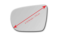 Replacement Mirror Glass for Subaru Outback 2005 - 2007