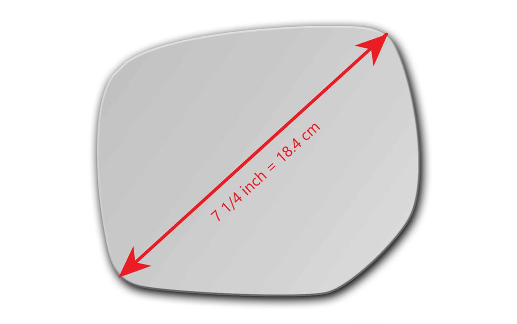 Replacement Mirror Glass for Subaru Outback 2013 - 2014