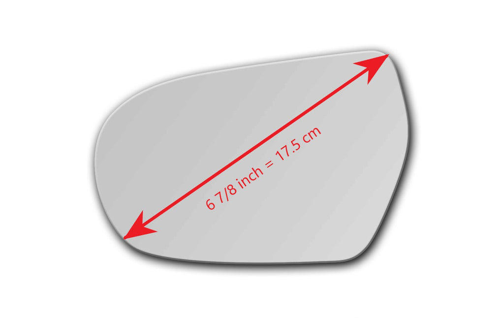 Replacement Mirror Glass for Subaru Outback 2005 - 2009