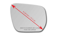Replacement Mirror Glass for Suzuki Grand Vitara 2006 - 2013