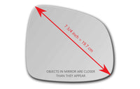 Replacement Mirror Glass for Suzuki SX4 2007 - 2013