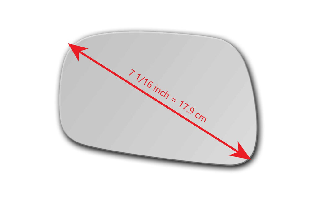 Replacement Mirror Glass for Toyota Camry 2002 - 2006