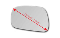 Replacement Mirror Glass for Toyota Camry 2002 - 2006