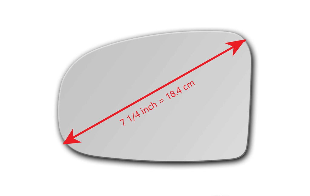 Replacement Mirror Glass for Toyota Prius 2010 - 2015