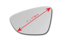 Replacement Mirror Glass for Volkswagen EOS 2009 - 2017