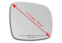 Replacement Mirror Glass for Volkswagen Routan 2009 - 2014
