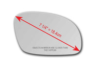 Replacement Mirror Glass for Volkswagen Beetle 2001 - 2010