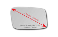 Replacement Mirror Glass for Volvo 850 1993 - 1997