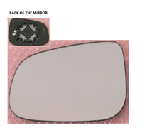 Non-Dimming Heated Mirror Glass Similar to OEM for Volvo S60 2011 - 2017