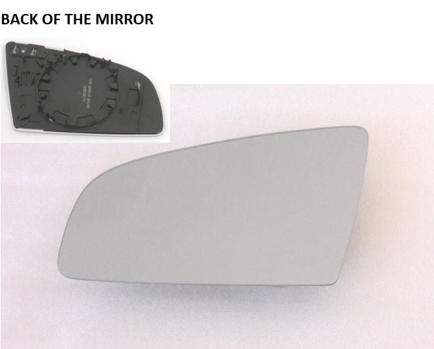 Non-Dimming Heated Mirror Glass Similar to OEM for Audi A6 Quattro 2006 - 2008