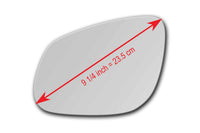 Replacement Mirror Glass for Porsche Cayenne 2002 - 2006