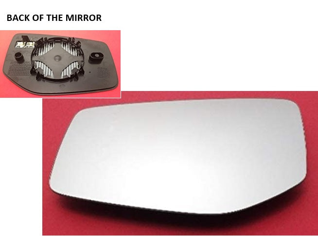 Factroy Original Heated Mirror Glass with Plastic Backing Plate Attached for Acura TLX 2015 - 2020