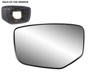 Factroy Original HEATED Mirror Glass with Plastic Backing Plate Attached for Honda Accord 2008 - 2012