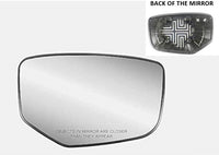 Factroy Original HEATED Mirror Glass with Plastic Backing Plate Attached for Honda Accord 2008 - 2012