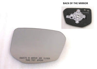 Factroy Original Heated Mirror Glass with Plastic Backing Plate Attached for Honda Civic 2016 - 2020