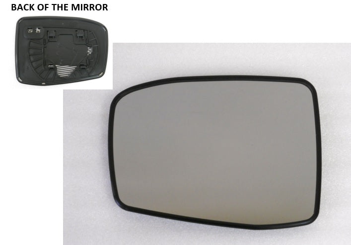 Factroy Original Heated Mirror Glass with Plastic Backing Plate Attached for Honda Odyssey 2005 - 2010