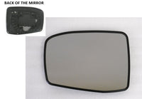 Factroy Original Heated Mirror Glass with Plastic Backing Plate Attached for Honda Odyssey 2005 - 2010