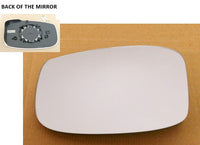 Factroy Original Heated Mirror Glass with Plastic Backing Plate Attached for Honda Odyssey 2018 - 2020