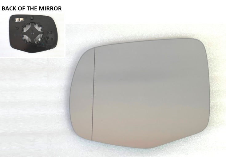 Factroy Original Heated Mirror Glass with Plastic Backing Plate Attached for Honda Pilot 2016 - 2022