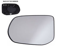 Factroy Original NON-HEATED Mirror Glass with Plastic Backing Plate Attached for Honda Civic 2006 - 2011
