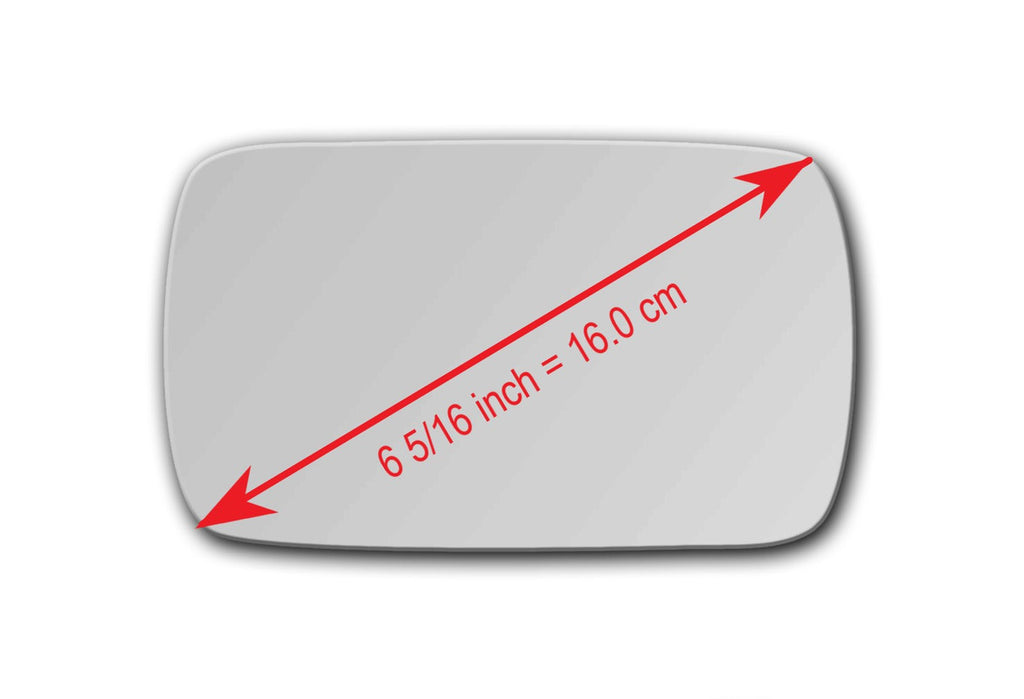 Replacement Mirror Glass for BMW 540IT 1999 - 2000