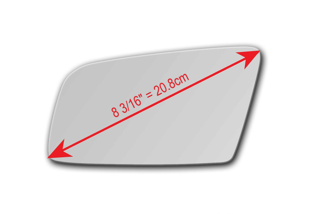 Replacement Mirror Glass for BMW 525I 2004 - 2009