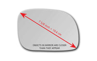 Replacement Mirror Glass for Dodge Caravan 1996 - 2007