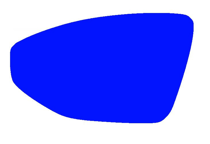 Double Sided Adhesive For Mirror Glass Lens for Audi A6 2019 - 2021