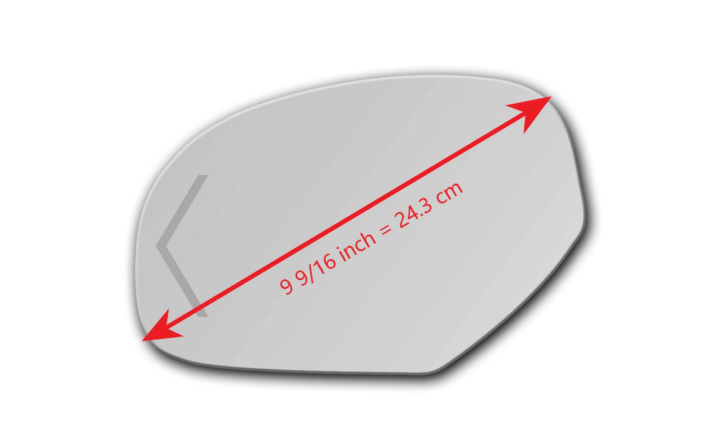 Turn Signal Chevron Fit Over Auto-dimming Mirror Glass for GMC Sierra 3500 HD  2009 - 2014