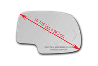 Replacement Turn Signal Mirror Glass for Cadillac Escalade 2002 - 2006