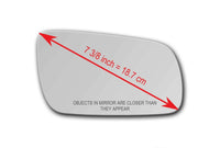 Replacement Mirror Glass for Volkswagen VW Jetta Mk4 1999 - 2005